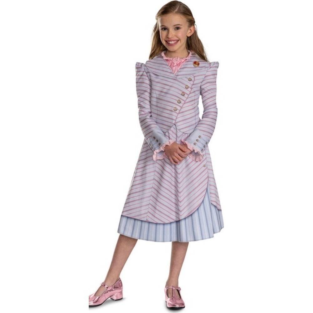 Disguise Wicked Glinda University Shiz Child Costume M 7-8 NEW‎